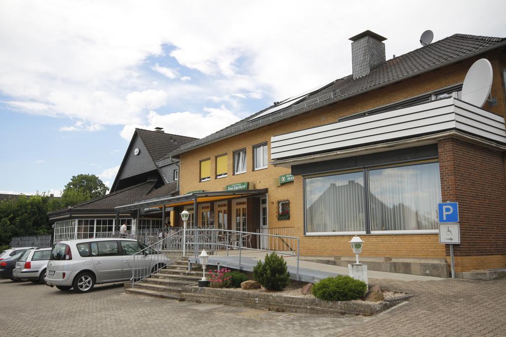 Hotel Restaurant Zum Jaegerheim Wendeburg Exteriör bild